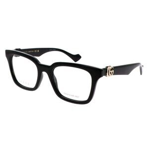 NEW GUCCI EYEGLASSES BLACK WOMEN EYEWEAR GUCCI GG1728O 001